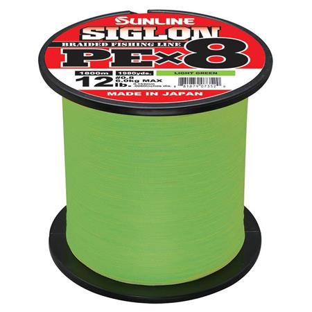 Πλεξούδα Sunline Siglon Braid Pe 8X Ανοιχτό Πράσινο - 600M