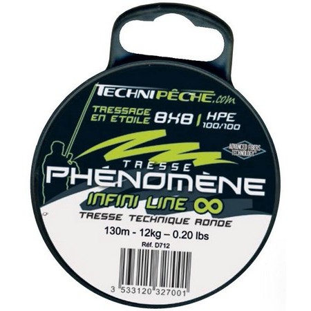 Πλεξούδα Technipêche Phenomene Infini Line 8 Brins - 130M