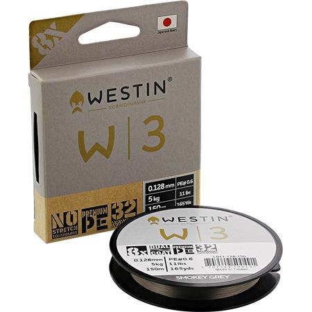 Πλεξούδα Westin W3 8 Braid Smokey Grey - 150M