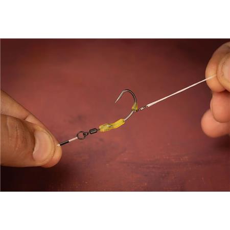 ΠΛΉΡΕΣ ΣΕΤ ONE MORE CAST META TERMINAL TACKLE ALL-IN-1 FUZED LEADER LEAD CLIP CORNALINER SPINNER RIG BARBED