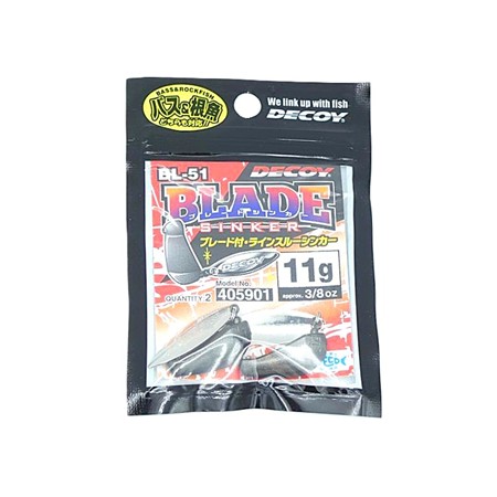 Plomb Additionnel Decoy Blade Sinker - Bl-51 - 11G - Par 2