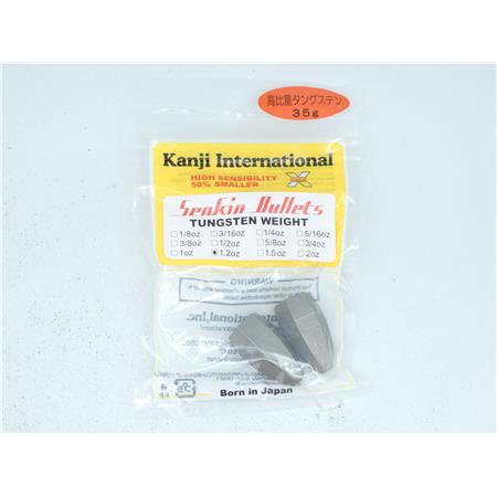 Plomb Balle Kanji International Senkin Bullets Tungsten Weight - 1.2 Oz