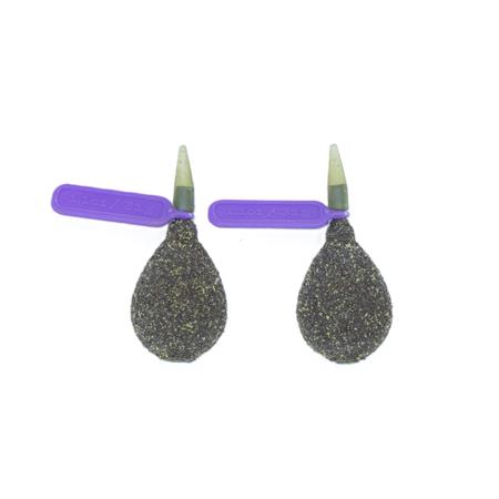 Plomb Carpe Nash In-Line Flat Pear Weed/Silt - 31.2G - Par 2