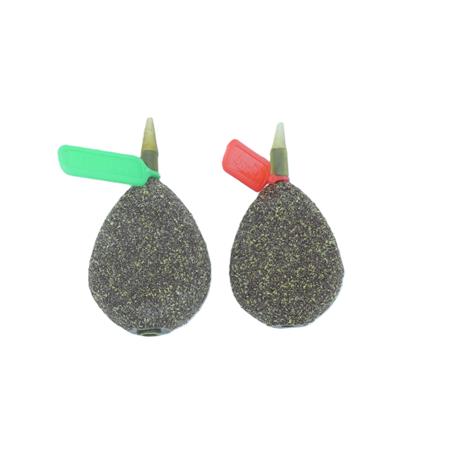 Plomb Carpe Nash In-Line Flat Pear Weed/Silt - 72/85G - Par 2