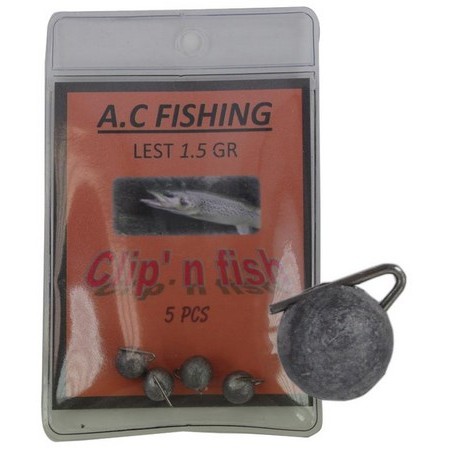 PLOMB CLIP POUR MONTURE MULTI AC FISHING