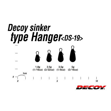PLOMB DECOY DS-19 SINKER TYPE HANGER