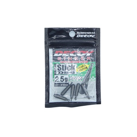 Plomb Decoy Sinker Stick Ds-6 - 2.5G