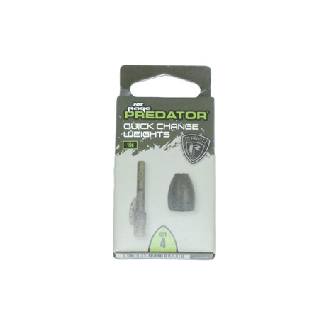 Plomb Fox Rage Predator Quick Change Weights - 15G