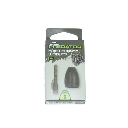 Plomb Fox Rage Predator Quick Change Weights - 35G