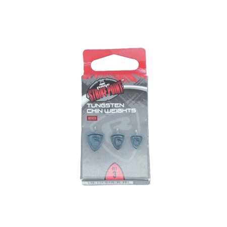 Plomb Fox Rage Strike Point Hitcher Tungsten Chin Weights - 5, 10 Et 15G