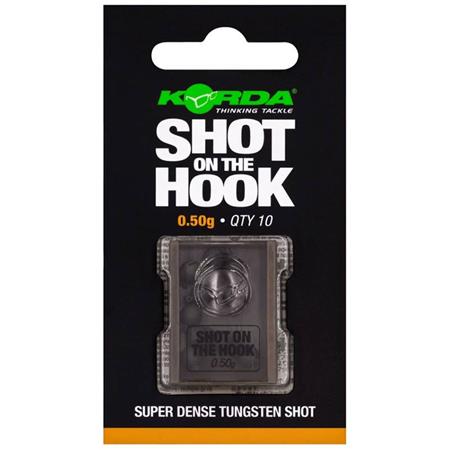PLOMB KORDA SHOT ON THE HOOK