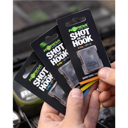 PLOMB KORDA SHOT ON THE HOOK