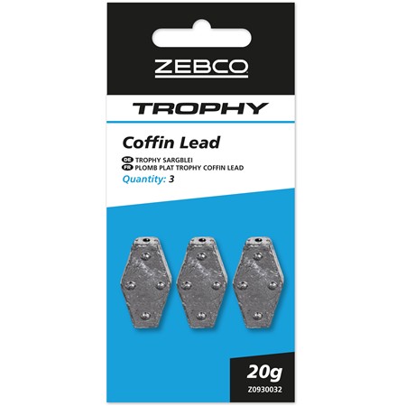 PLOMB ZEBCO TROPHY COFFIN LEAD