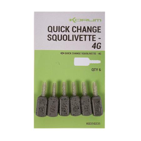 PLOMO KORUM QUICK CHANGE SQUOLIVETTES