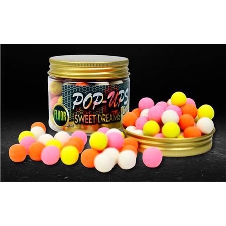 Πλωτό Boilie Pro Elite Baits Gold Fluor Pop Up