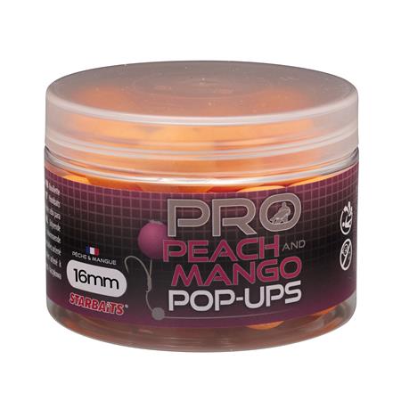 ΠΛΩΤΌ BOILIE STARBAITS PROBIOTIC PEACH & MANGO POP UP