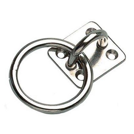 Płytka Ze Stali Nierdzewnej Pike'n Bass Z Pierścieniem