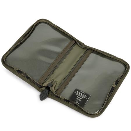 POCHETTE AVID CARP RVS LICENCE WALLET