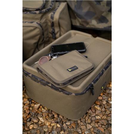 POCHETTE AVID CARP RVS LICENCE WALLET