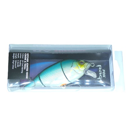 Poisson Nageur Fox Rage Hitcher Crank & Troll Jointed 100Sr - Uv Cool Herring