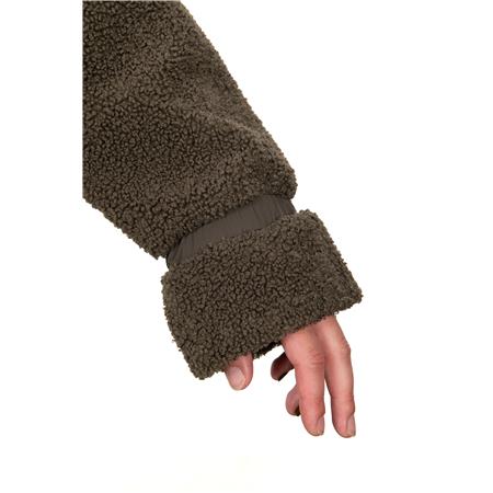 POLAIRE FEMME FOX WOMENS EXPLORER HYBRID FLEECE JACKET - KAKI