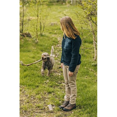 POLAIRE FEMME PINEWOOD PINEWOOD PILE JKT W - MARINE