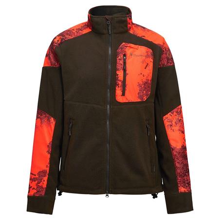 Polaire Femme Pinewood Småland Hunters Camou Fleece - Marron/Strata Blaze