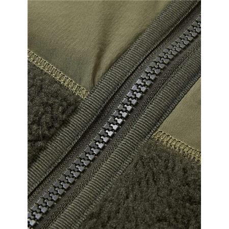 POLAIRE HOMEM - VERDE TRAKKER TECHPRO SHERPA JACKET - VERT