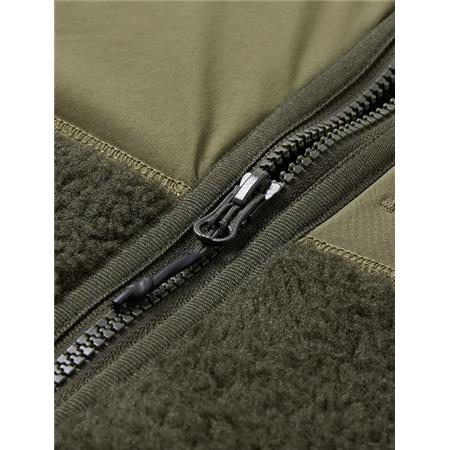 POLAIRE HOMEM - VERDE TRAKKER TECHPRO SHERPA JACKET - VERT