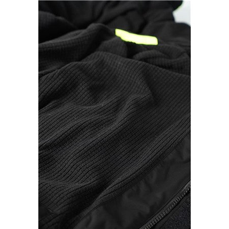 POLAIRE HOMME BERMUDES INSHORE OP10K - NOIR/GRIS FONCE