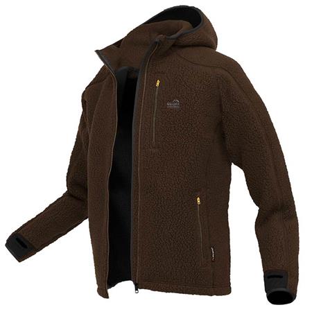POLAIRE HOMME GEOFF ANDERSON TEDDY - MARRON