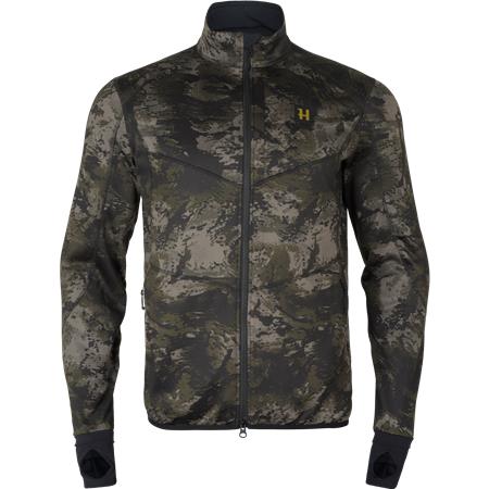 Polaire Homme Harkila Noctyx Camo Full Zip - Axis Msp Noir