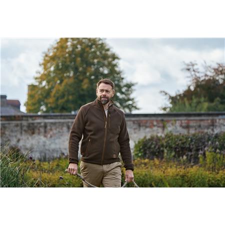 POLAIRE HOMME HARKILA SANDHEM SHERPA - DEMITASSE BROWN