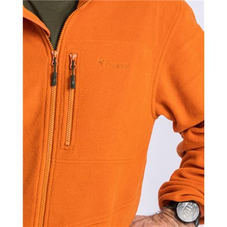 POLAIRE HOMME PINEWOOD FINNVEDEN FLEECE - BURNED ORANGE