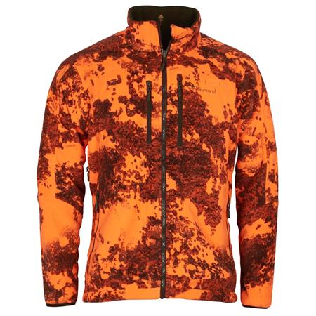 Polaire Homme Pinewood Furudal Reversible Camou Fleece - Marron/Orange