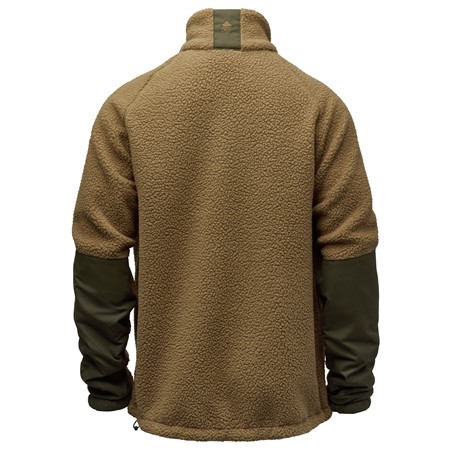 POLAIRE HOMME PINEWOOD PILE FLEECE - SAND/MOSS GREEN