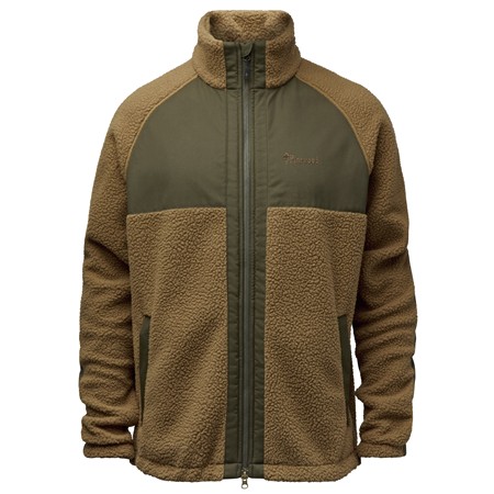 POLAIRE HOMME PINEWOOD PILE FLEECE - SAND/MOSS GREEN