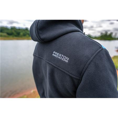 POLAIRE HOMME PRESTON INNOVATIONS WINDPROOF FLEECE JACKET - NOIR