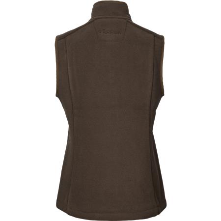 POLAIRE SANS MANCHE FEMME HARKILA SANDHEM SHERPA W - DEMITASSE BROWN