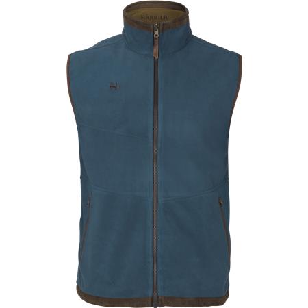 Polaire Sans Manche Homme Harkila Kamko Estate Wsp Reversible - Dark Olive/Sea Blue