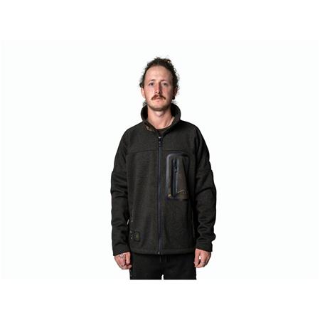 POLAR HOMBRE - CAMUFLAJE NASH ZERO TOLERANCE NORDIC FLEECE ZIPPED JUMPER - CAMO
