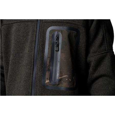 POLAR HOMBRE - CAMUFLAJE NASH ZERO TOLERANCE NORDIC FLEECE ZIPPED JUMPER - CAMO