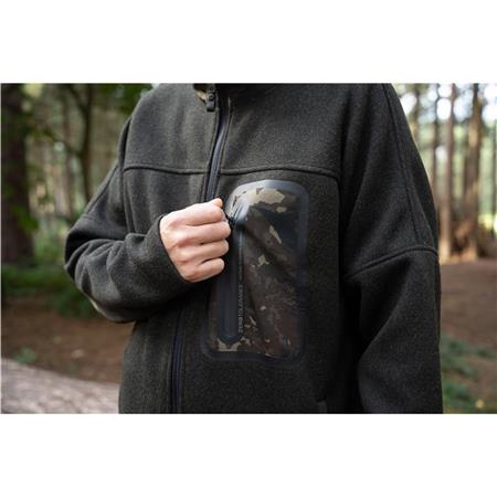 POLAR HOMBRE - CAMUFLAJE NASH ZERO TOLERANCE NORDIC FLEECE ZIPPED JUMPER - CAMO