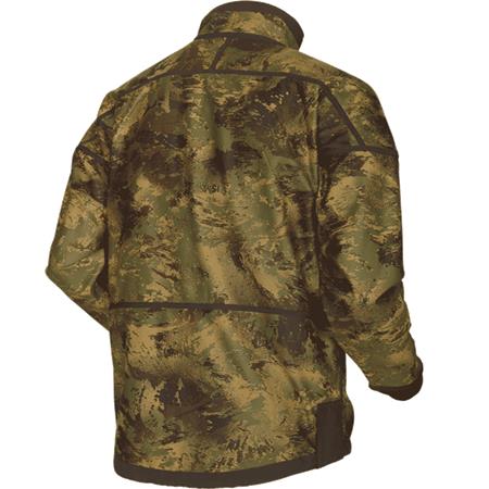 Polar Hombre Harkila Reversible Lynx Fleece - Vert/Forest Green