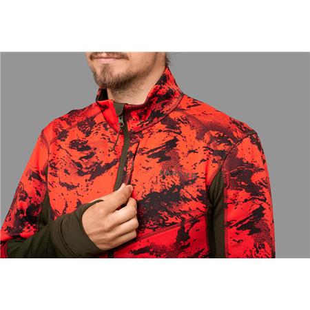 POLAR HOMBRE HARKILA WILDBOAR PRO CAMO FLEECE - ORANGE CAMO