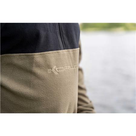 POLAR HOMEM - CAQUI KORUM EMBOSSED MICROFLEECE - KAKI
