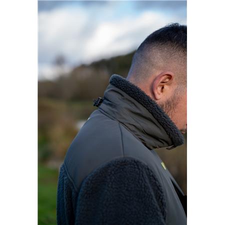 POLAR HOMEM - GREEN RIDGE MONKEY APEAREL THERMAPRO SHERPA FLEECE - GREEN