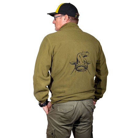 POLAR MĘSKI BLACK CAT FLEECE - KHAKI