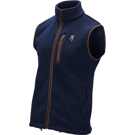 Polar Sin Mangas Hombre Browning Summit - Bleu