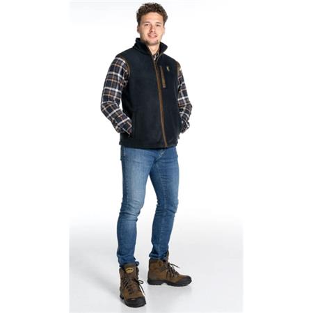 POLAR SLEEVELESS MAN BROWNING SUMMIT BLUE